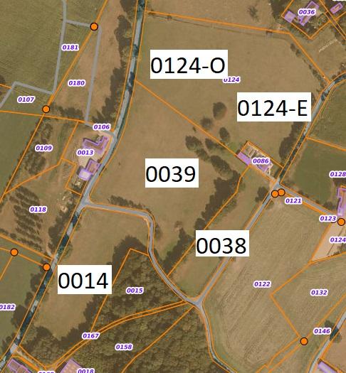 Parcelles cadastrales bretagne vivante